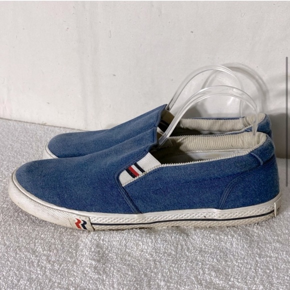 5/$25 Romika Blue Slip On Sneakers 45 - Picture 4 of 15
